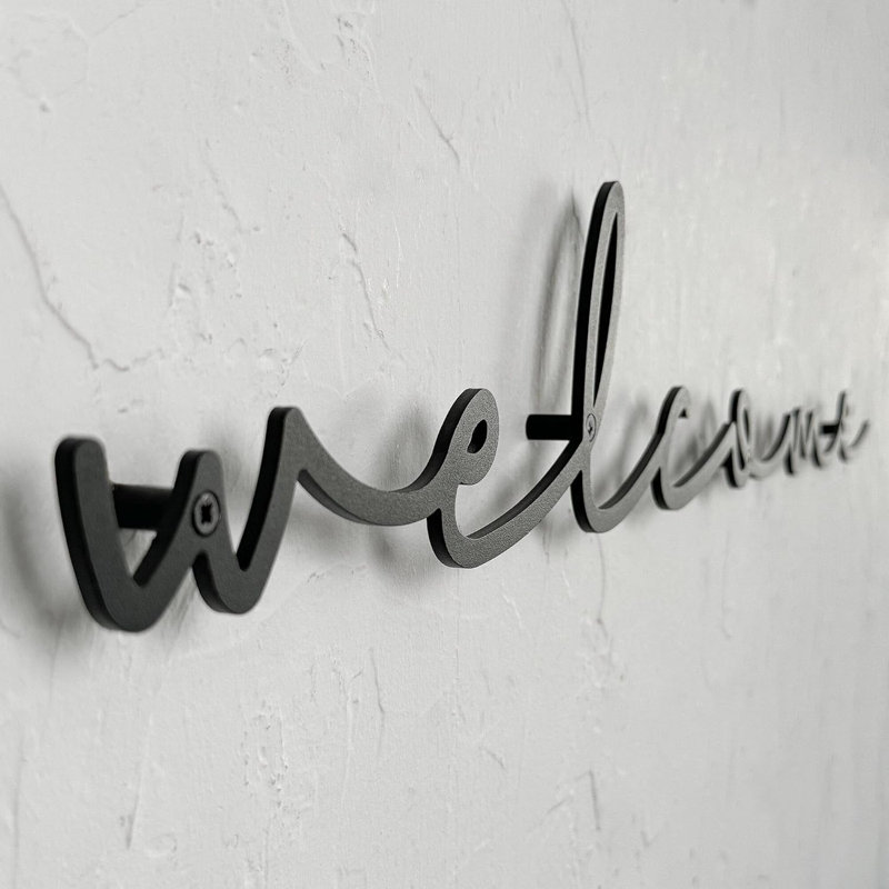 Welcome Wall Hanger Wall Mount Hanger