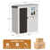 5 ft. W x 3 ft. D Resin Storage Shed