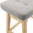 24inch Wooden Backless Saddle Counter Height Barstools Wide Seat Comfortable For Kitchen Island-344099569