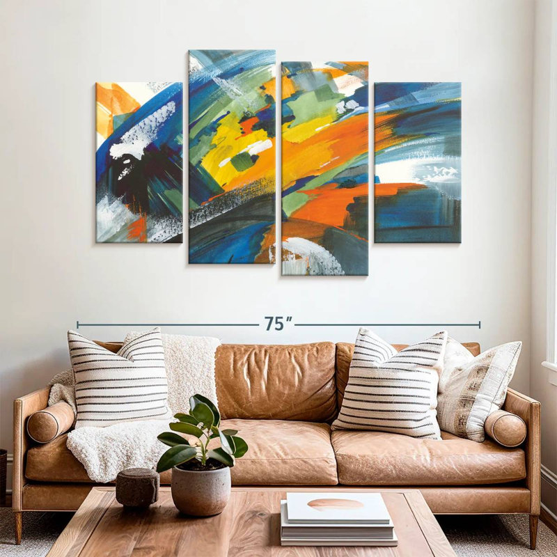 Trataka, 42" H x 68" W