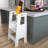 Wooden Kitchen Step Stool