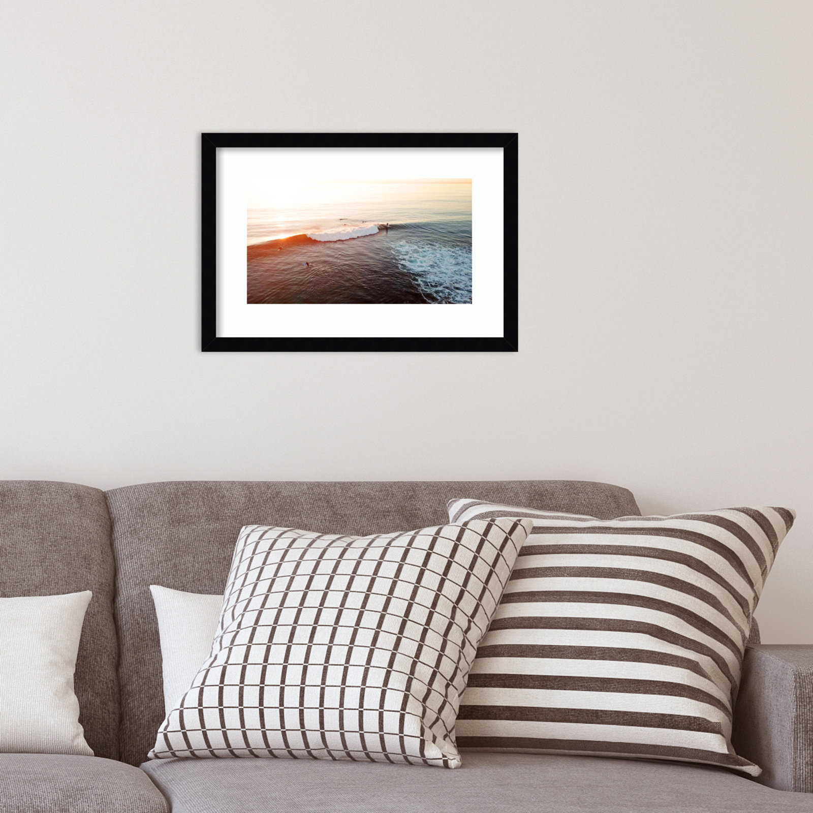 La Jolla 1 Photo Print by Rachel Bolgov, 26.38" H x 41.38" W x 0.875" D, White Framed