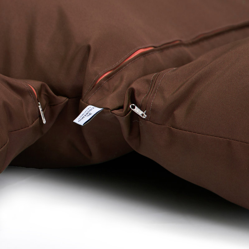 Coussin de balançoire double Smythe Modern, 47" Wide, Brun