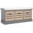 South Ferry Linen Upholstered Storage Bench-992433948
