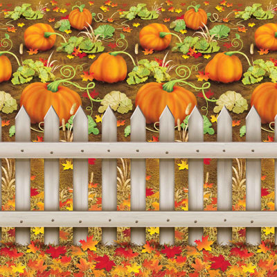 Pumpkin Patch Backdrop - 6 Pack