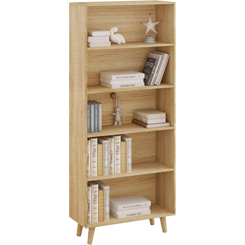 Ruithero 131cm H x 60.3cm W Standard Bookcase
