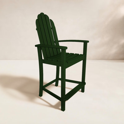 POLYWOOD® Classic Adirondack Patio Bar Stool