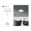 Luminaire suspendu en forme de dôme à 1 lumière Belmont-53243120