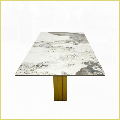 Table basse en pierre frittée Easy-Clean