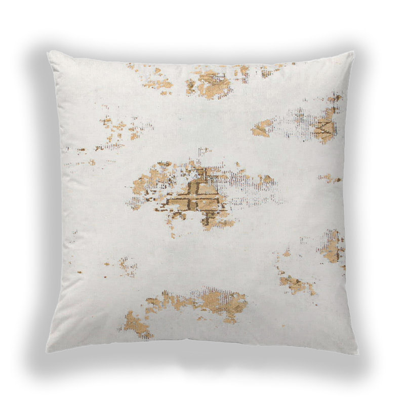 Coussin décoratif abstrait 1001, Microsuède