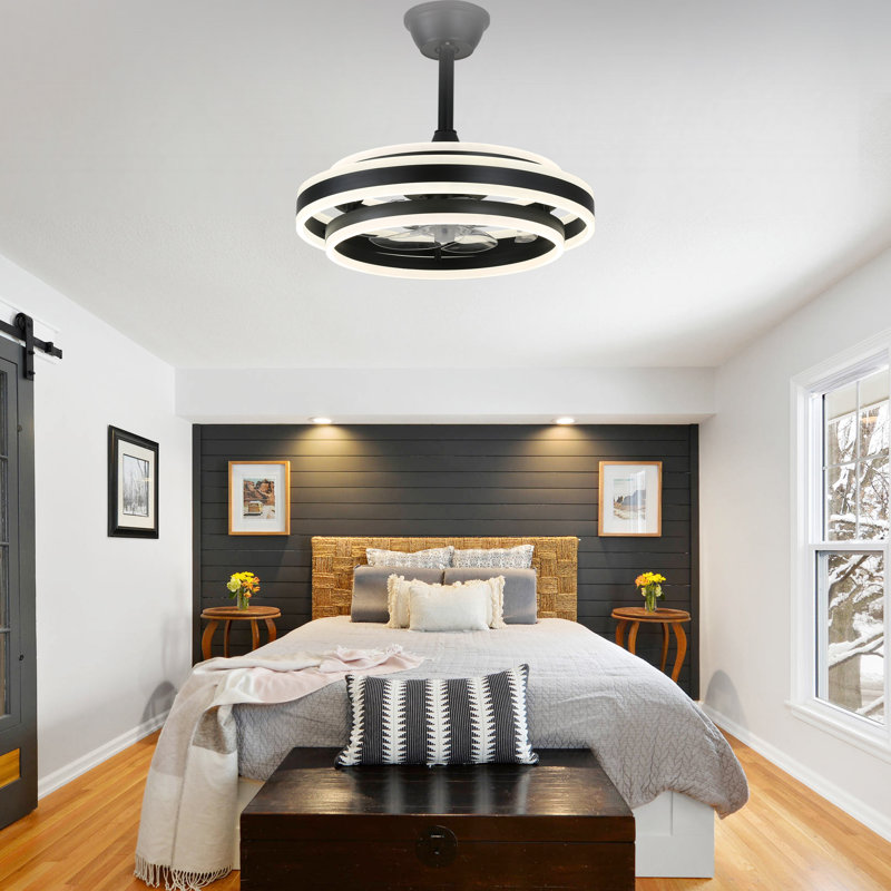 Wyeth 20" Dimmable Ceiling Fan with LED Light and Remote