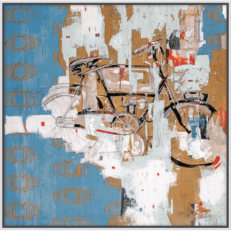 Around Town 1 Print by Art House Studios, 22" H x 22" W x 2" D