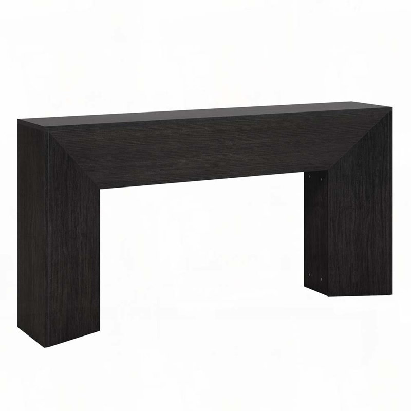Table 63 po LongConsole pour vestibule et canapé derrière