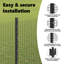 Vidaxl Fence With Posts Steel-116797793-116797806
