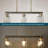 Bergeson 33" W 6-Light Mixed Metal Chandelier with Water Ripple Glass