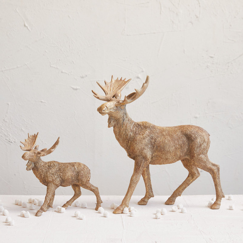 Resin Standing Moose