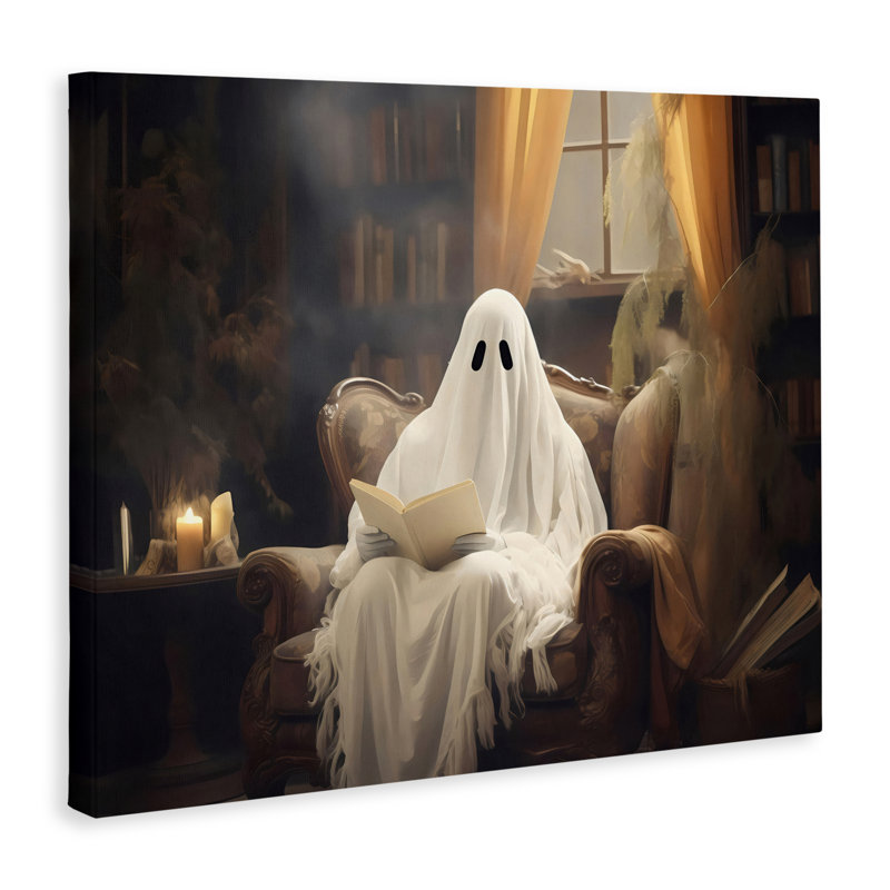 «Peaceful Reading Ghost», conception par LSR Design Studio, H 24 po x l 30 po