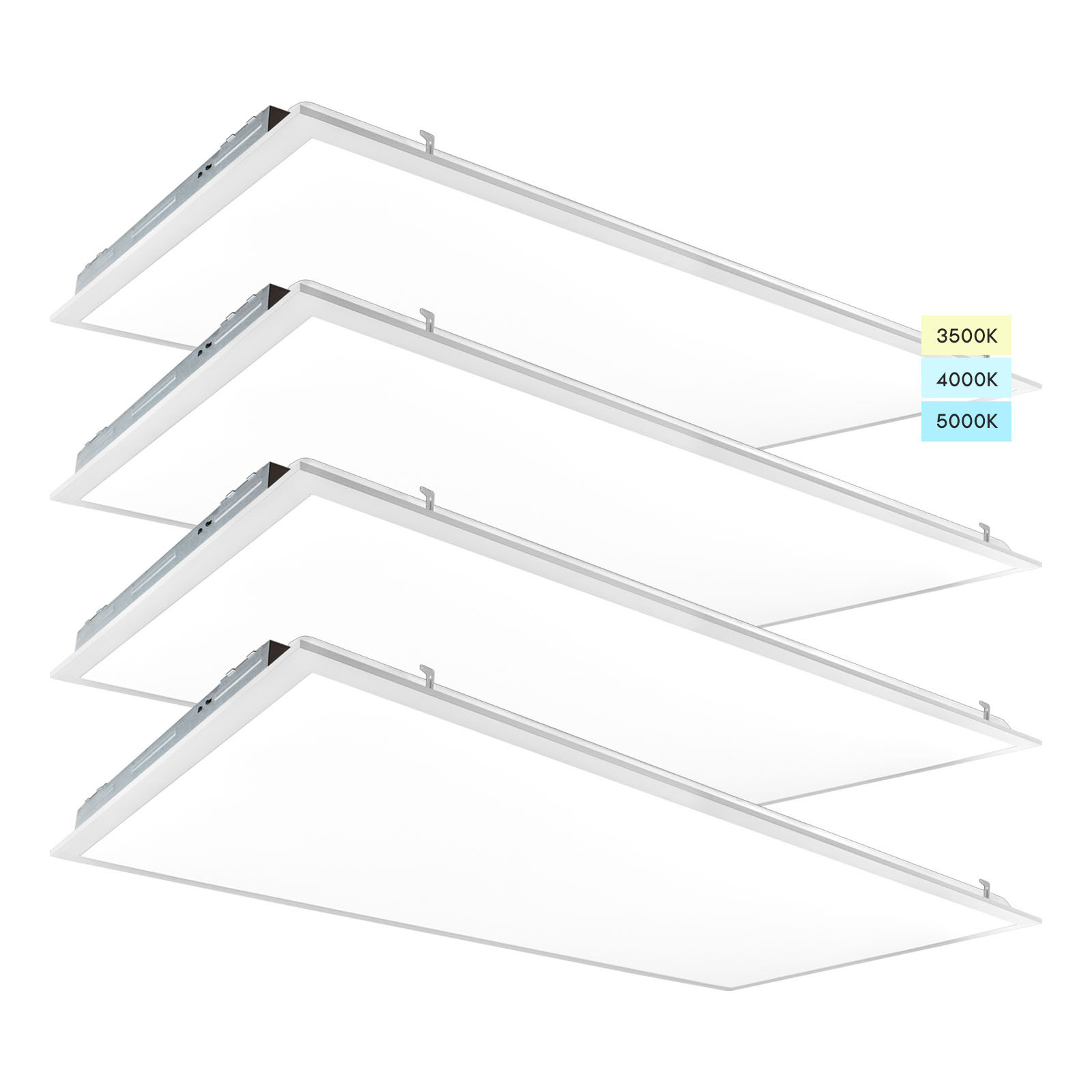 Luxrite Dimmable Rectangle Flat Panel Ceiling Light | Wayfair