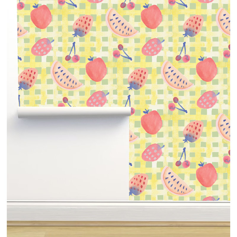 Rouleau de papier peint adhésif L 12 pi x l 2 pi Jenna Rainey Designs