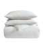 Ensemble de housse de couette en coton blanc Vera Vera-681967694