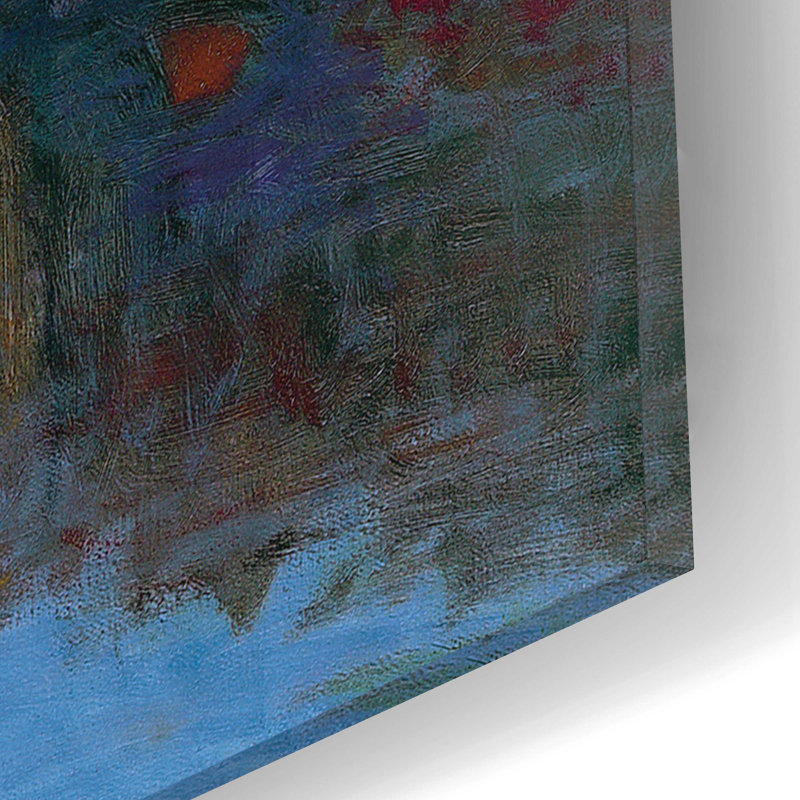 «Magic Af après-midi» par Tadashi Asoma, art mural en verre acrylique, H 12 po x l 16 po x P 0,13 po