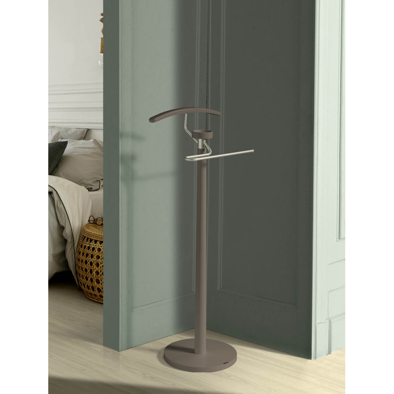 Freestanding Valet Stand, Moka