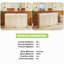 Ensemble de meuble-lavabo autoportant 59,1 po avec plateau en résine 59,1 po-568646429