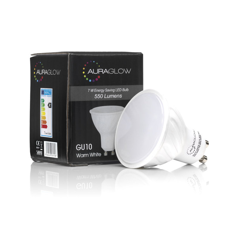 Fye 7W GU10 LED Spotlight Light Bulb, 3000K