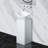 Nook 13.38'' Single Bathroom Vanity with Murano Glass And Crystal Top-95752583-95752582