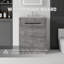 Meuble-lavabo autoportant avec lavabo