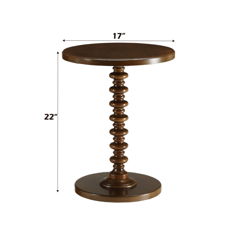 Table d'appoint Acton, Noyer