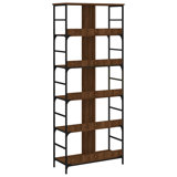 vidaXL Bookshelf Engineered Wood Tall Bookshelf Rectangular