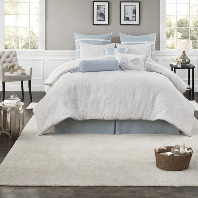 Ensembles de literie de très grande taille en coton, style matelassé moderne côtier pour la maison