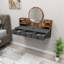 Dressing Table with Mirror Aanika-1949977894