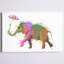 «Rainbow Splash Elephant», peinture sur toile-171845110