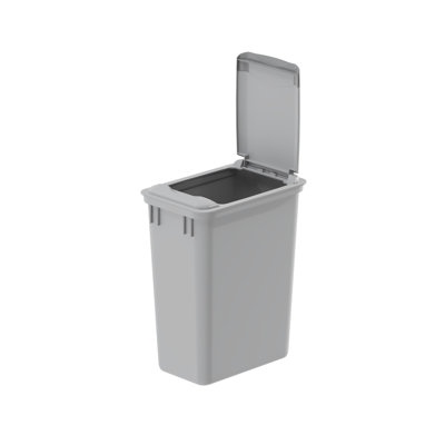 Dowell Plastic Trash Can With Lid