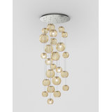 Oto Suspension R60 Smoky Striped Satin Nickel G9 Ul