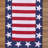 American Flag Table Runner with Patriotic Star Border for Christmas, 4th of July and Holiday Table Decor-1484999683