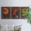 By The Window I - Ensemble de 3 peintures sur toiles encadrées-294108133-294108141