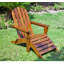 Chaise Adirondack avec repose-pieds Aryaveer