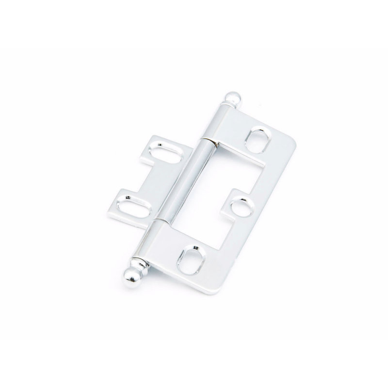 Charnière pour armoire à mortaise 3 po Schaub, Chrome poli