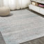 Tapis gris / turquoise Saulsberry Modern Strie-829151999