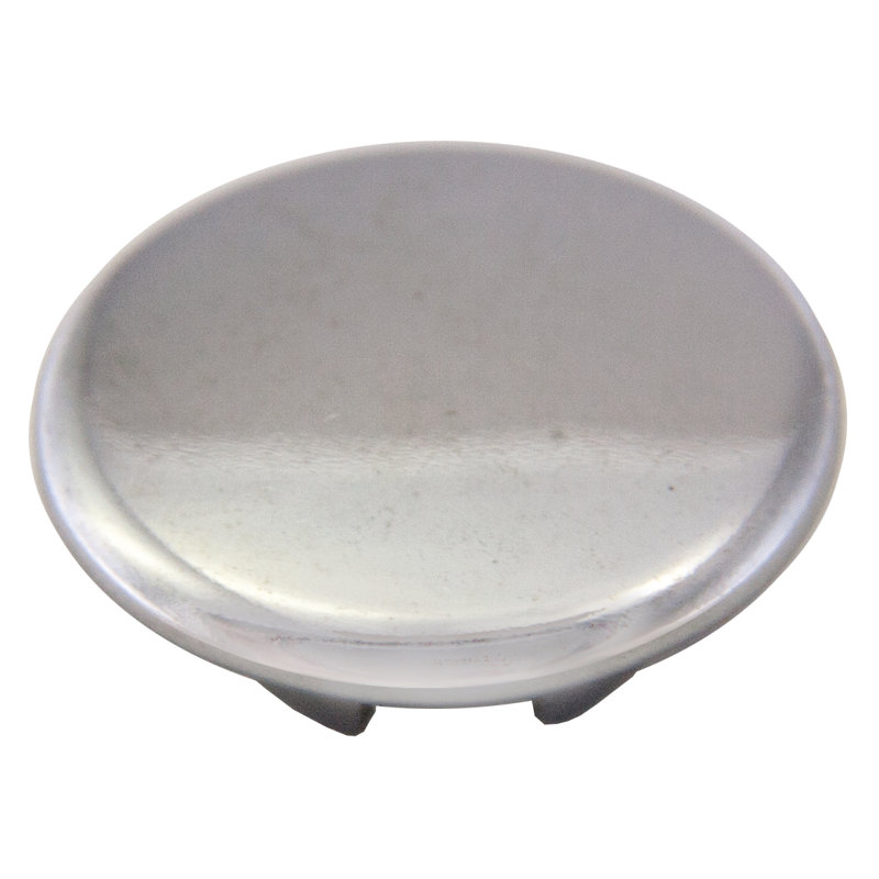 Traditional Handle Plug Button, Polished Brass