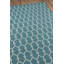 Tapis intérieur / extérieur bleu Yepez-260847434