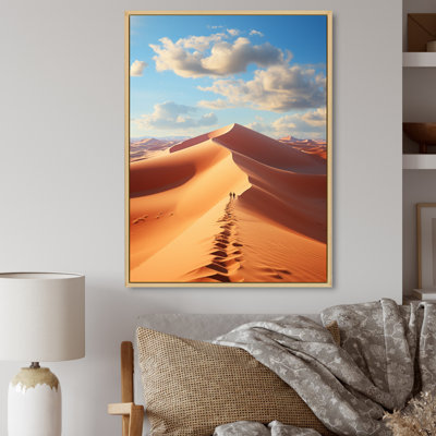 Égypte, paysage de rêves du Sahara II, reproduction d'art sur toile