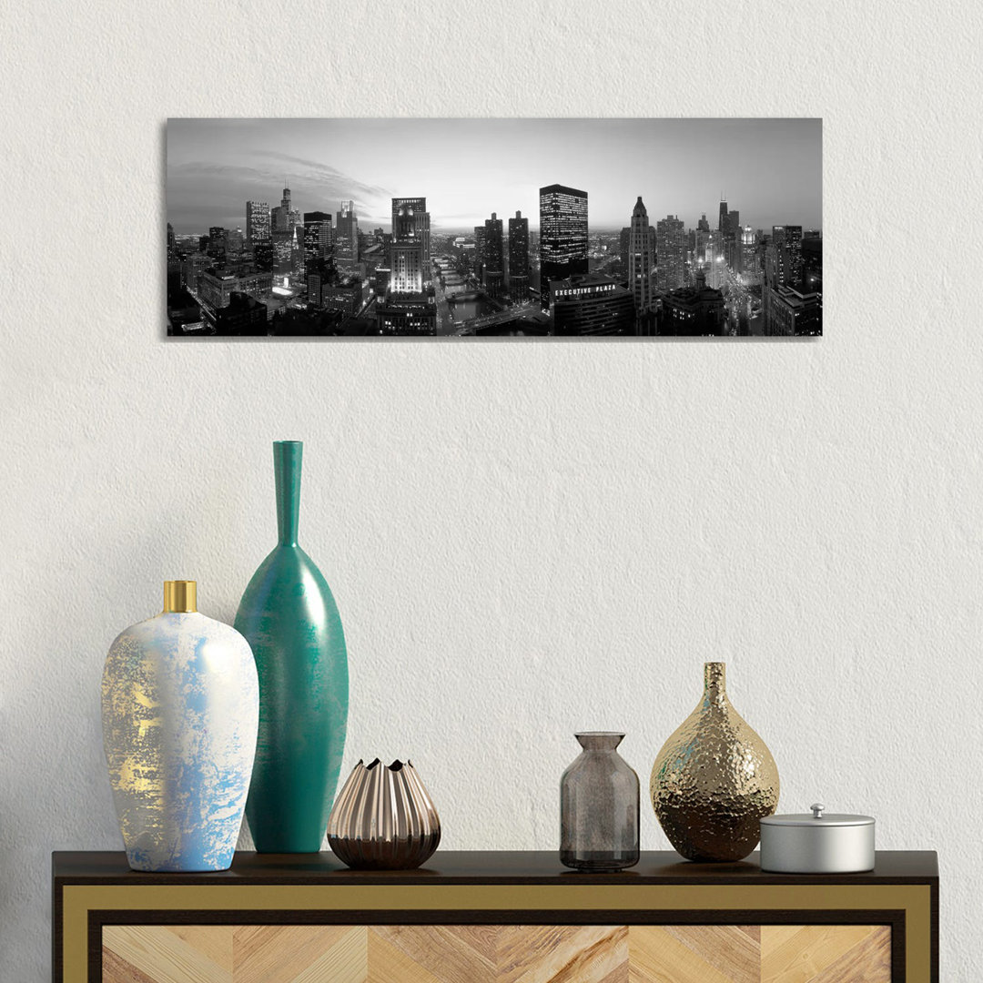 Chicago, Illinois, USA by Panoramic Images - Wrapped Canvas Panoramic Print