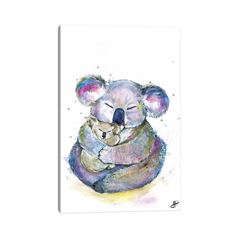Kuddly Koalas by Marc Allante - Wrapped Canvas Gallery-Wrapped Canvas Giclée, 66.04 cm H x 45.72 cm W