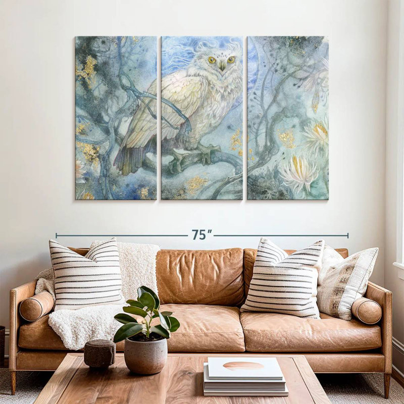 Brampt Night Wings II, 42" H x 65" W