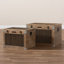 2 Piece Accent Trunk Set