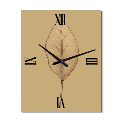 Horloge murale Minimal Botanicals